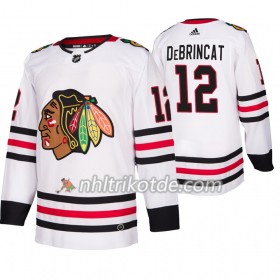 Chicago Blackhawks Trikot Alex DeBrincat 12 Adidas 2019-2020 Weiß Authentic - Herren